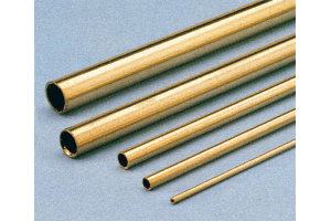 Hard brass tubing (L 1000 mm, Ø11.0 mm, Ø10.0 mm)